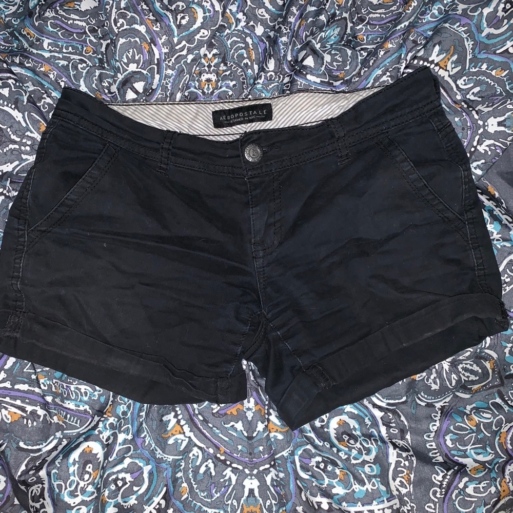 black aeropostale shorts